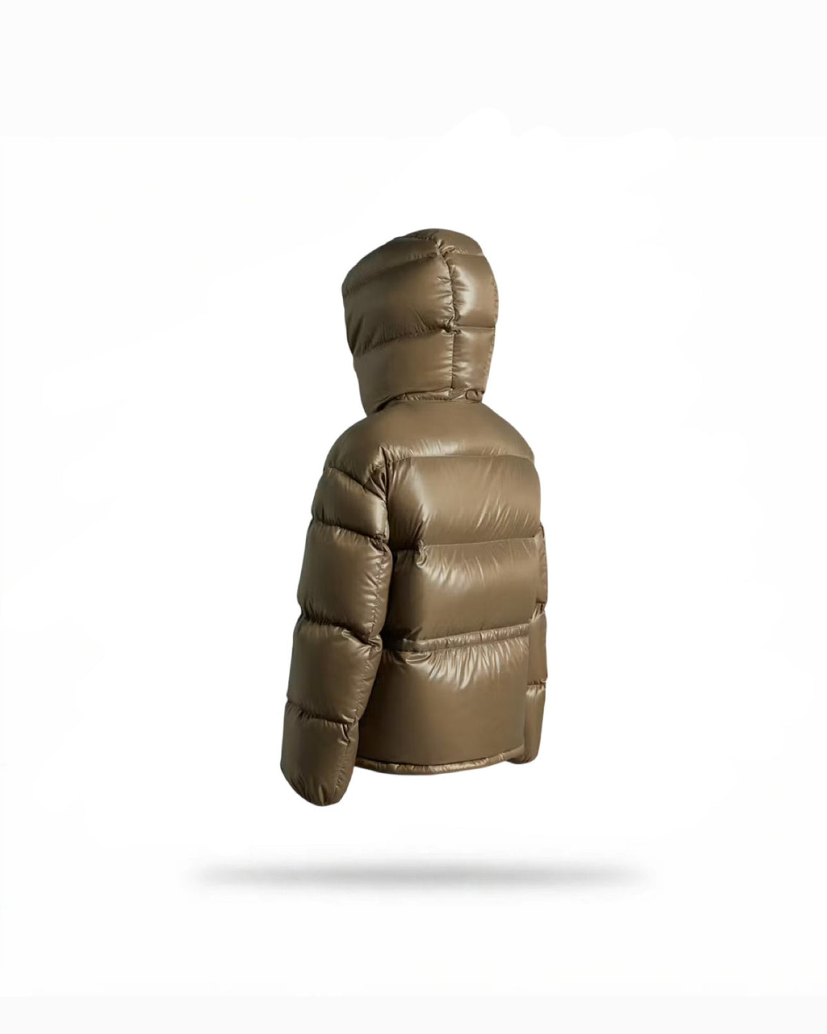Puffer jacket Green Abbaye Short Down