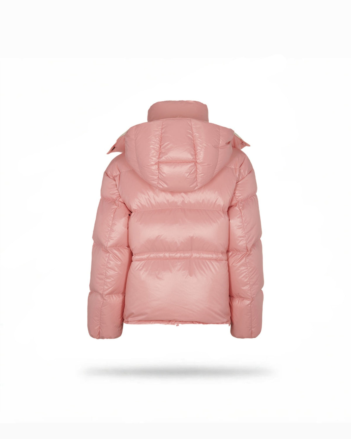 Puffer jacket Pink Abbaye Short Down